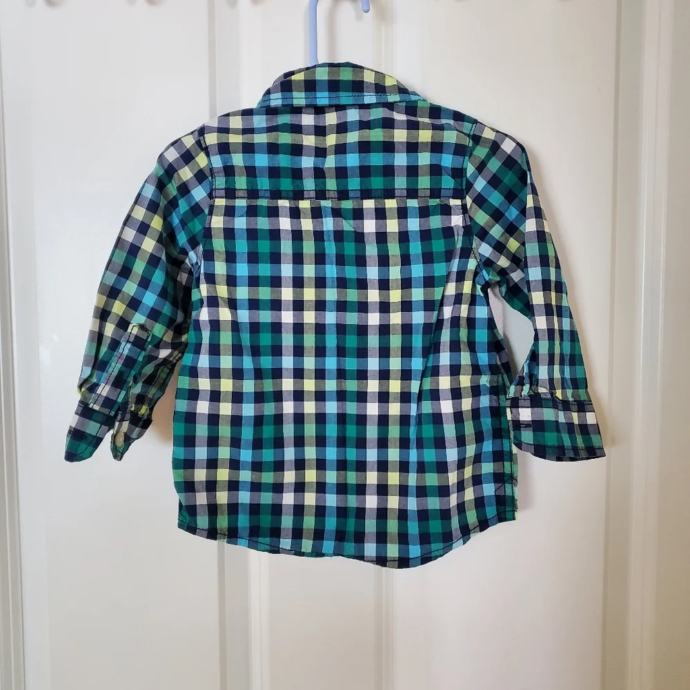 Osh Kosh toddler‎ long sleeve button down. Size 2T